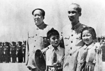 Mao Zedong and Ho Chi-Minh