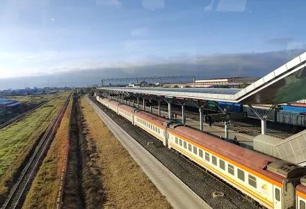 Nairobi terminus of the Madaraka Express