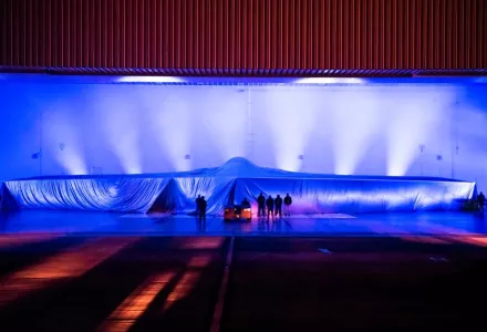 USAF unveiling its new strategic bomber, the B-21 Raider