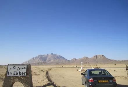In Ekker, a French Nuclear Test Site in Algeria