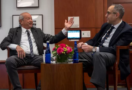 Naguib Sawiris, Tarek Masoud 
