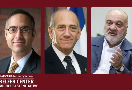 Tarek Masoud, Ehud Olmert, Nasser Al Qudwa