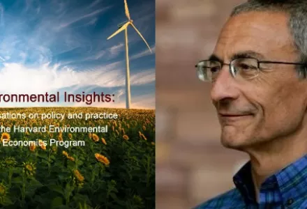 Environmental Insights logo and John Podesta
