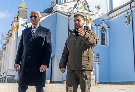 Biden and Zelensky