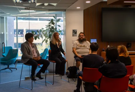 David Balton, Halla Logadottir, and Hans Peder Kirkegaard.