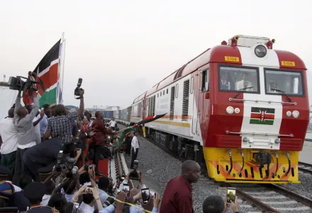 Standard Gauge Railway cargo train