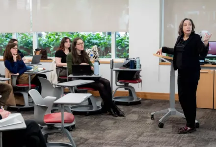 Beth Sanner art of briefing photo