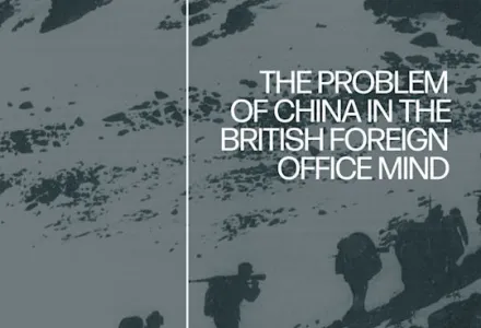 Oliver Yule-Smith Book Cover- The Problem of China in the British Foreign Office's Mind