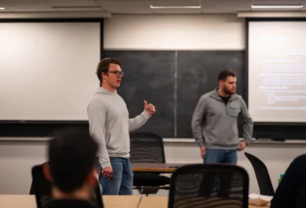 QLab SP26 session 2 photo