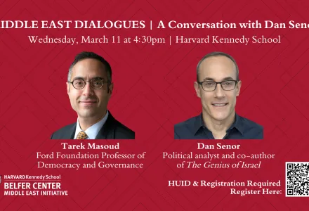 Middle East Dialogue with Dan Senor on March 11, 2026