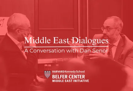 Image from Middle East Dialogue with Dan Senor on March 11, 2026
