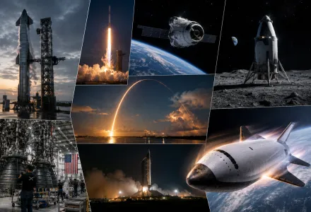 Collage of Space-Baseed Advancements, ChatGPT