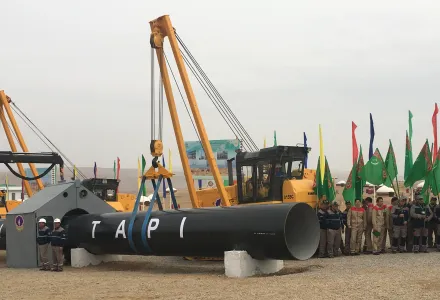 TAPI Pipeline ceremony