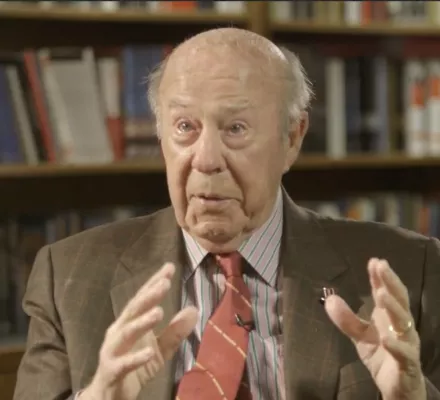 Photo of former Sec. of State George P. Schultz