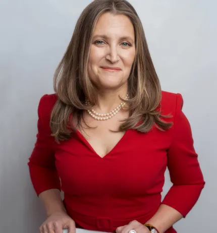 Chrystia Freeland headshot